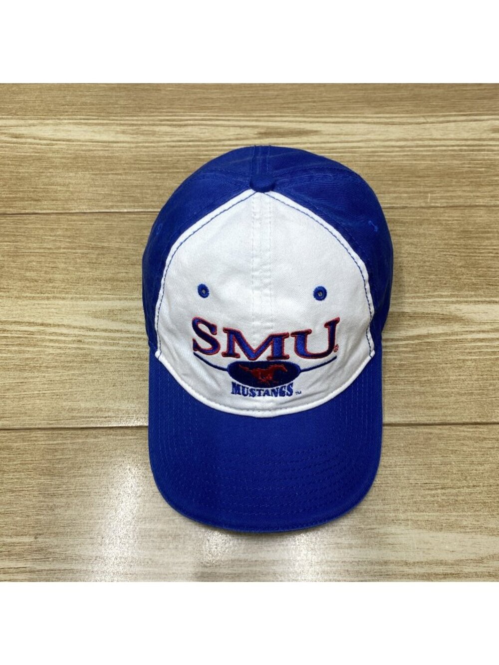 SMU Mustangs Southern Methodist University Hat Ajustable Strap Back The Game